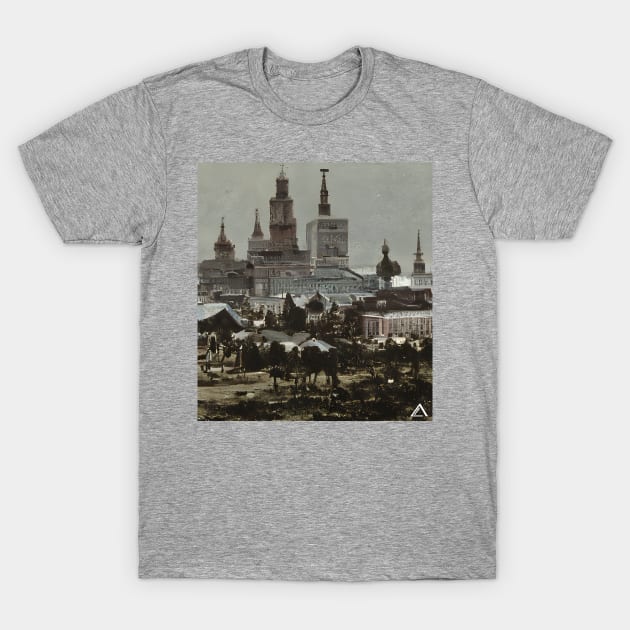 A city in the 1800's T-Shirt by Avedaz